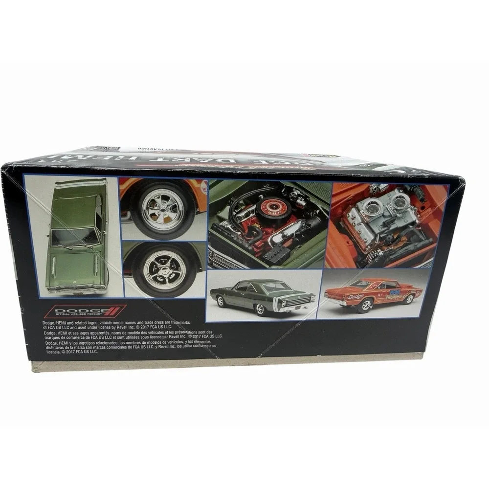 Revell '68 Dodge Dart HEMI 2'n1 1:25 Model Kit #85-4217 Open Box Complete